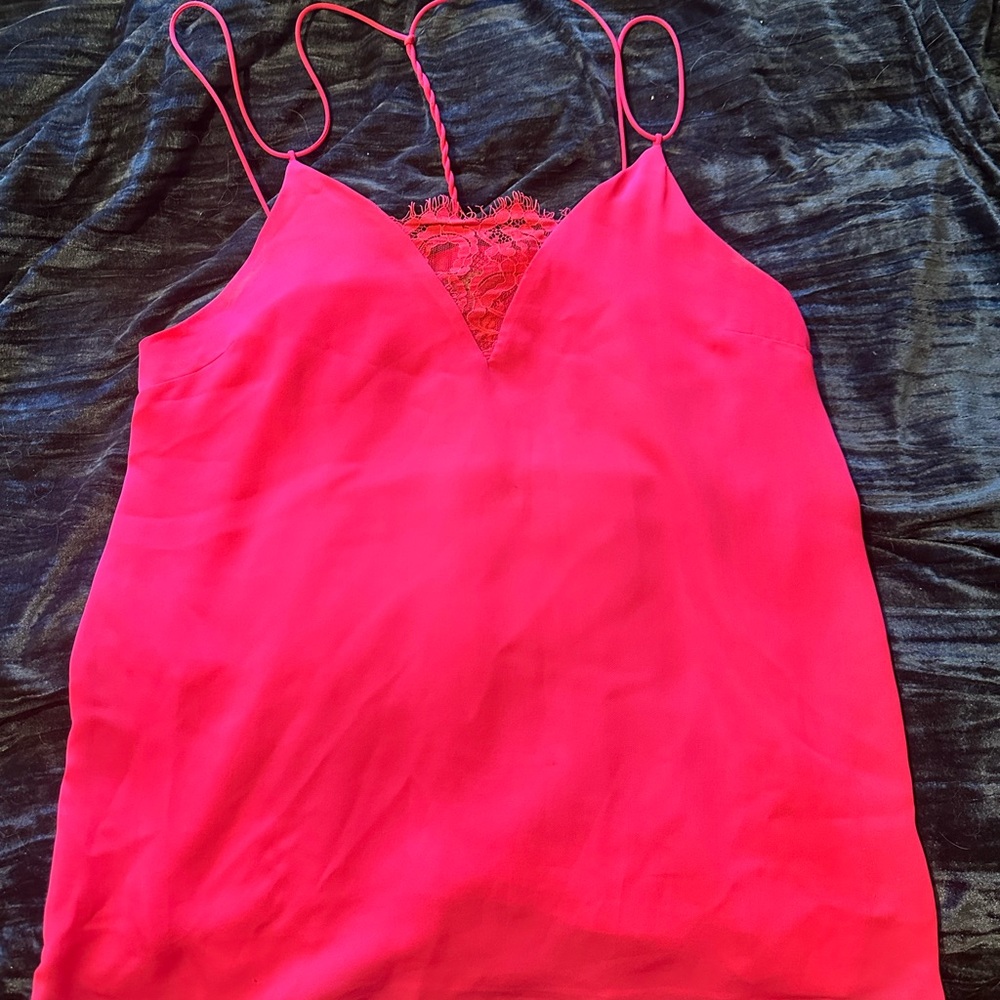 Naked Zebra Hot Pink Camisole